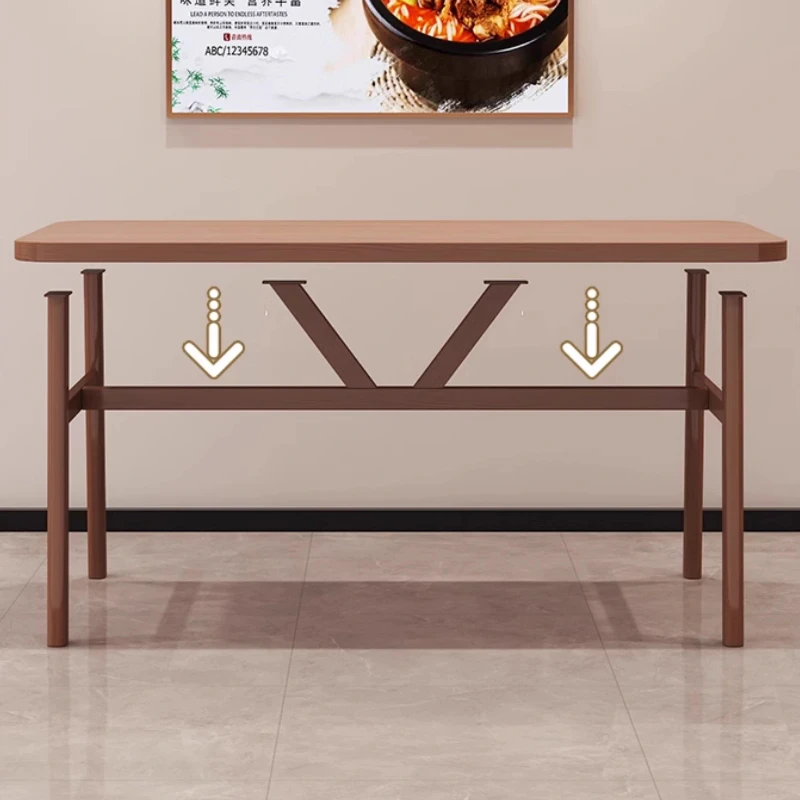 Sedie estetiche Tavolo da ristorante Servizio salone di qualità Nuovo nel tavolo da pranzo Mobili Mesas De Comedor di design di alta qualità