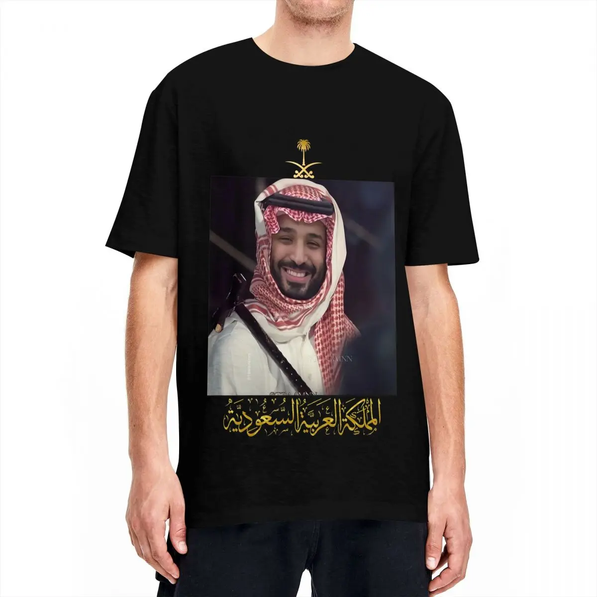 Men Women Kingdom Of Saudi Arabia T Shirt Pure Cotton Graphic Tee Shirts Saudi National Day Clothing Outfits