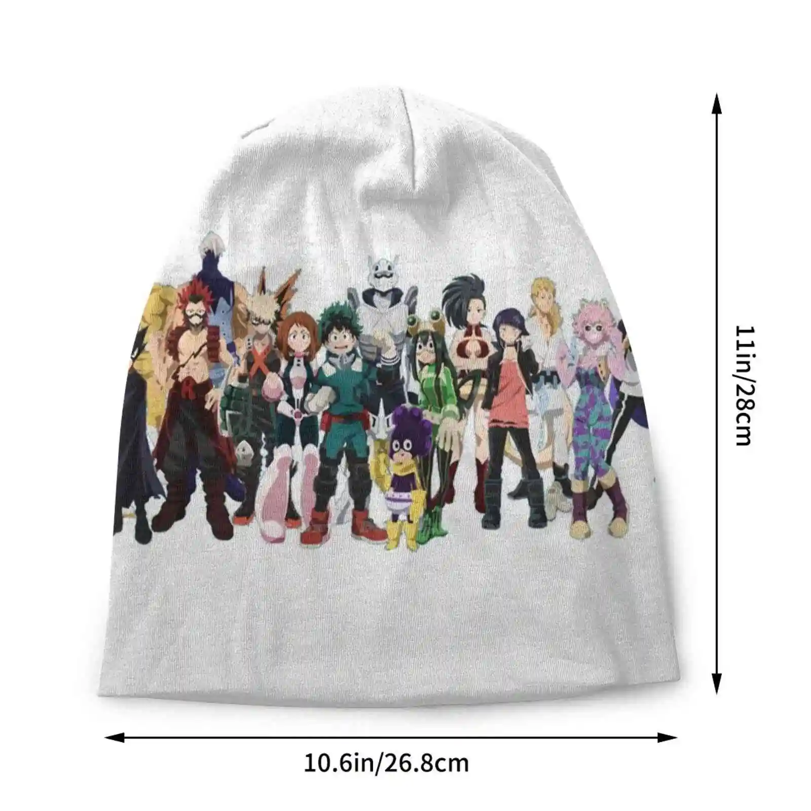 Class 1a Knitted Hat Warm Beanie Outdoor Caps Deku Bakugo Oraraka Manga Class 1a Todoroki Tenya Iida Pro Heroes