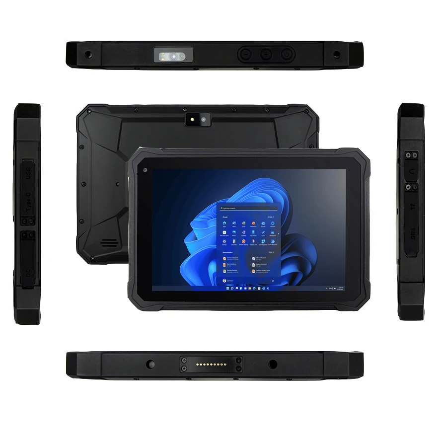 

8-дюймовый NFC GPS ковер планшетный компьютер 4G Windows 10 11 промышленный прочный планшет