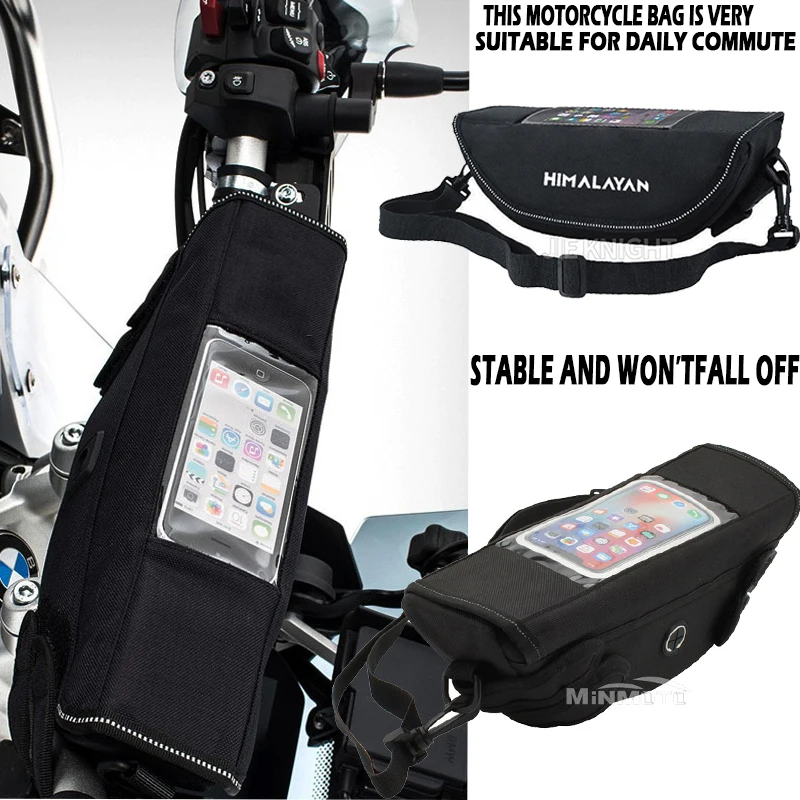 

For Himalayan 400 411 2020 2021 2022 2023 Motorcycle Handlebar bag waterproof handlebar travel navigation bag