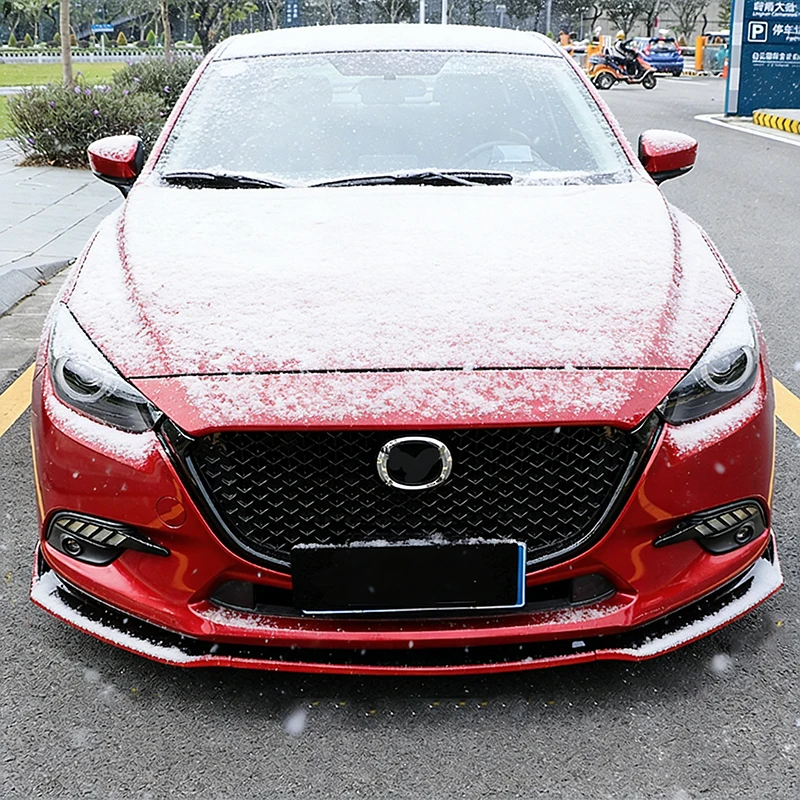

Декоративная накладка на передний бампер для Mazda 3 2014-2018, защитная пластина, декоративная полоса, аксессуары для автозапчастей