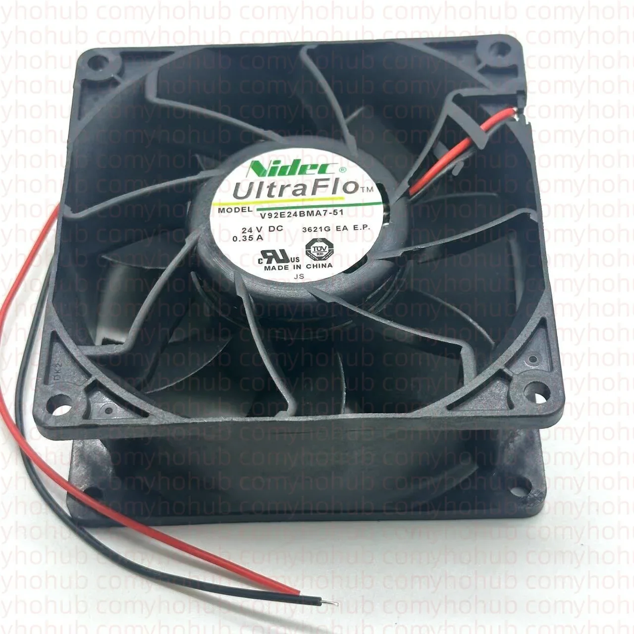 

Ltsf For Nidec V92E24BMA7-51 DC 24V 0.35A 90x90x38mm 2-Wire Server Cooling Fan 9cm