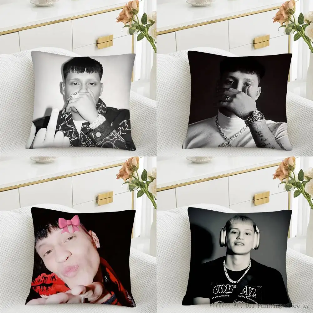 Singer Kidd Voodoo Songs Pillow Case Fashion Square Pillowcase Bedroom Sofa Room Ins Decoration Leisure Cushion Cover