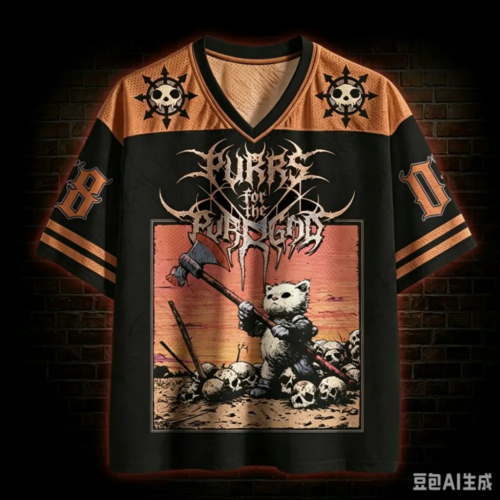 Metal Bear Warrior 3D Print Sport Quickdry Breatha Men Vneck Large Size T-Shirt Hip-hop Outdoor Street Casual Parent-Child Cloth