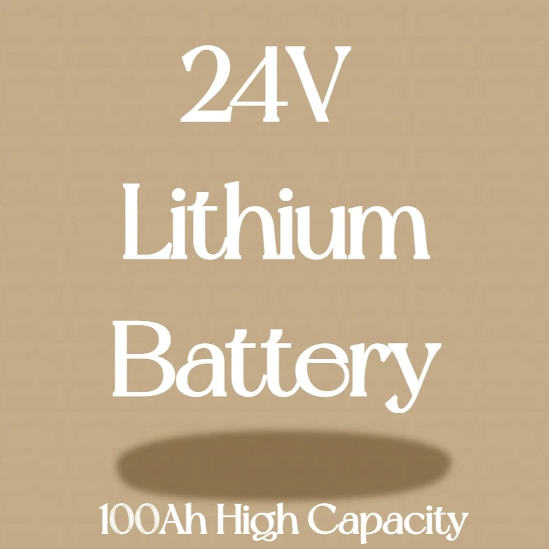 

VIEDAKES 24V 7S3P 18650 100Ah Battery Waterproof BMS Protection with 29.4V 2A Charger Batteria al litio 24V✅