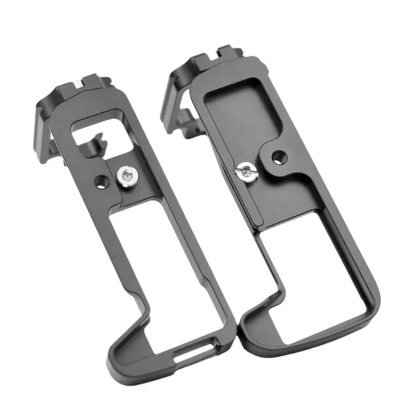 B92B Camera Quick Release L Plate For Olympus E-M1 II L Bracket Grip Mount Aluminum Alloy Black