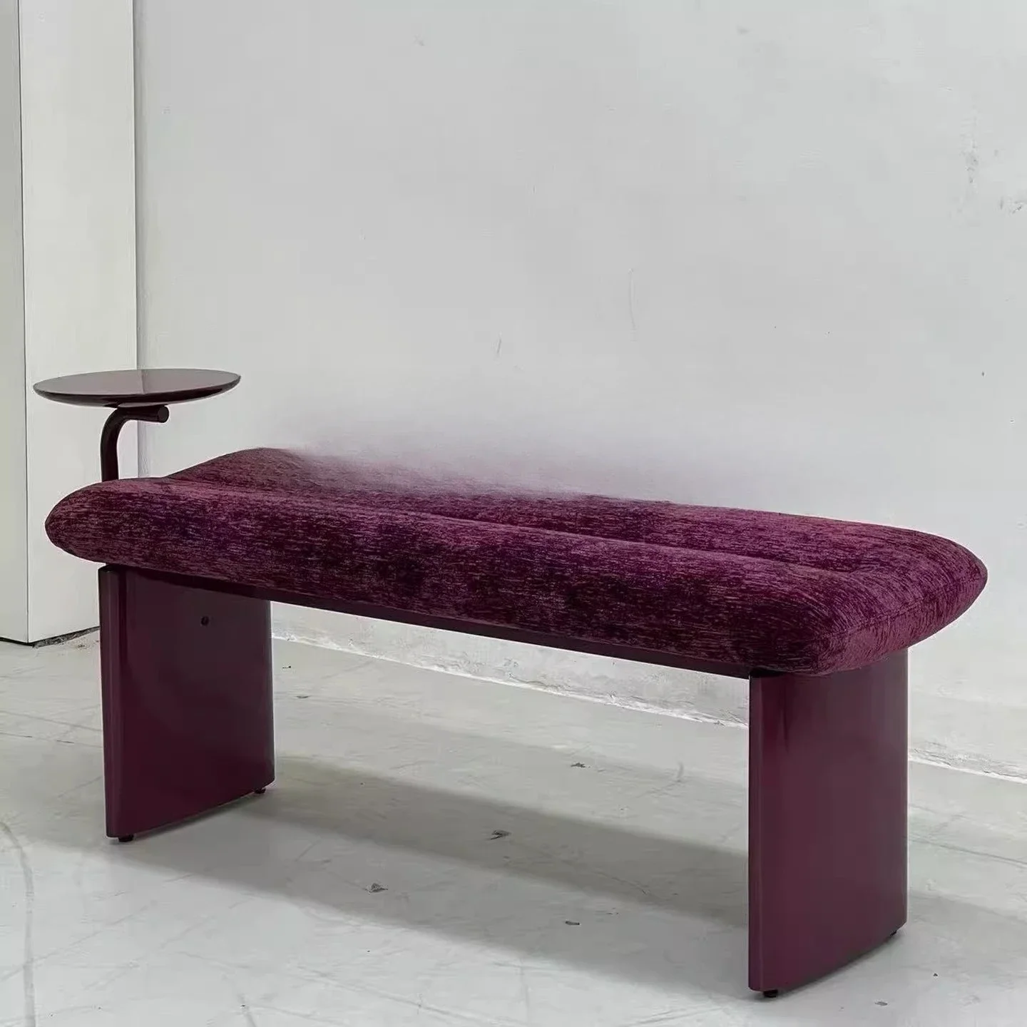 Bedroom bedside stool solid wood living room sofa stool household shoe changing stool