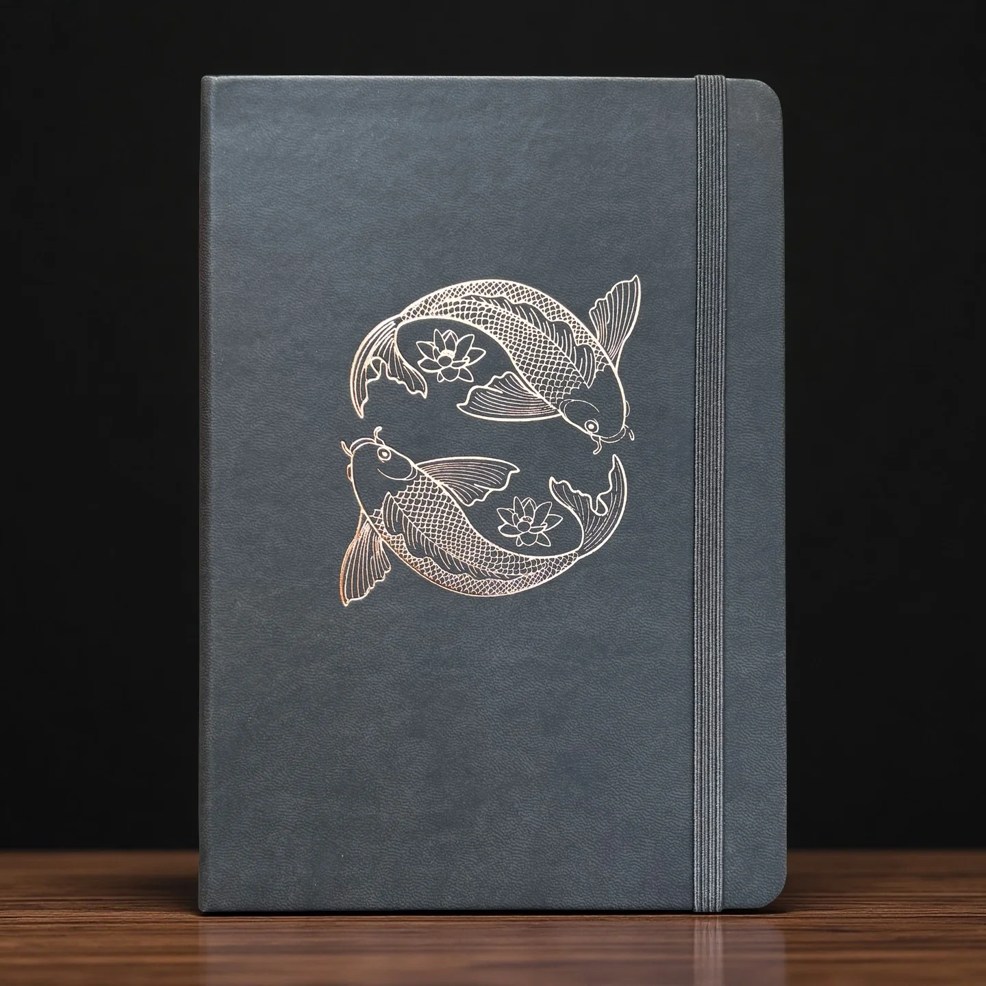A5 Dotgrid-Notizbuch, 160 g/m² dickes cremefarbenes Papier, Hardcover, gepunktetes Journal, 160 nummerierte Seiten, Notizbuch aus Kunstleder, flach aufklappbar – Detail 7