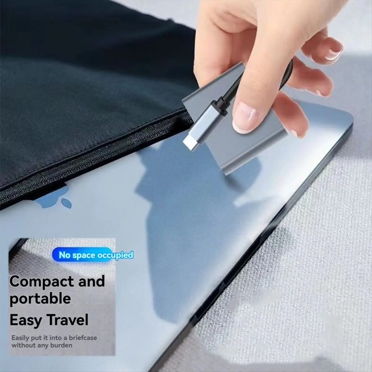 【Some】4 in 1 Type C to Dual HDMI-Compatible Extend Splitter PD USB HUB 4k Multi Displayer Converter Support for Fast Charging
