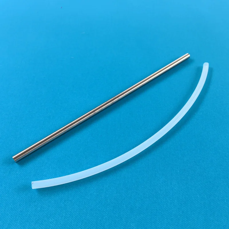 Length 300mm Stainless Steel Shaft Sleeve Plastic Tube Set RC Boat Model Shafting Bushing Parts for 6.35mm Flexible Axle