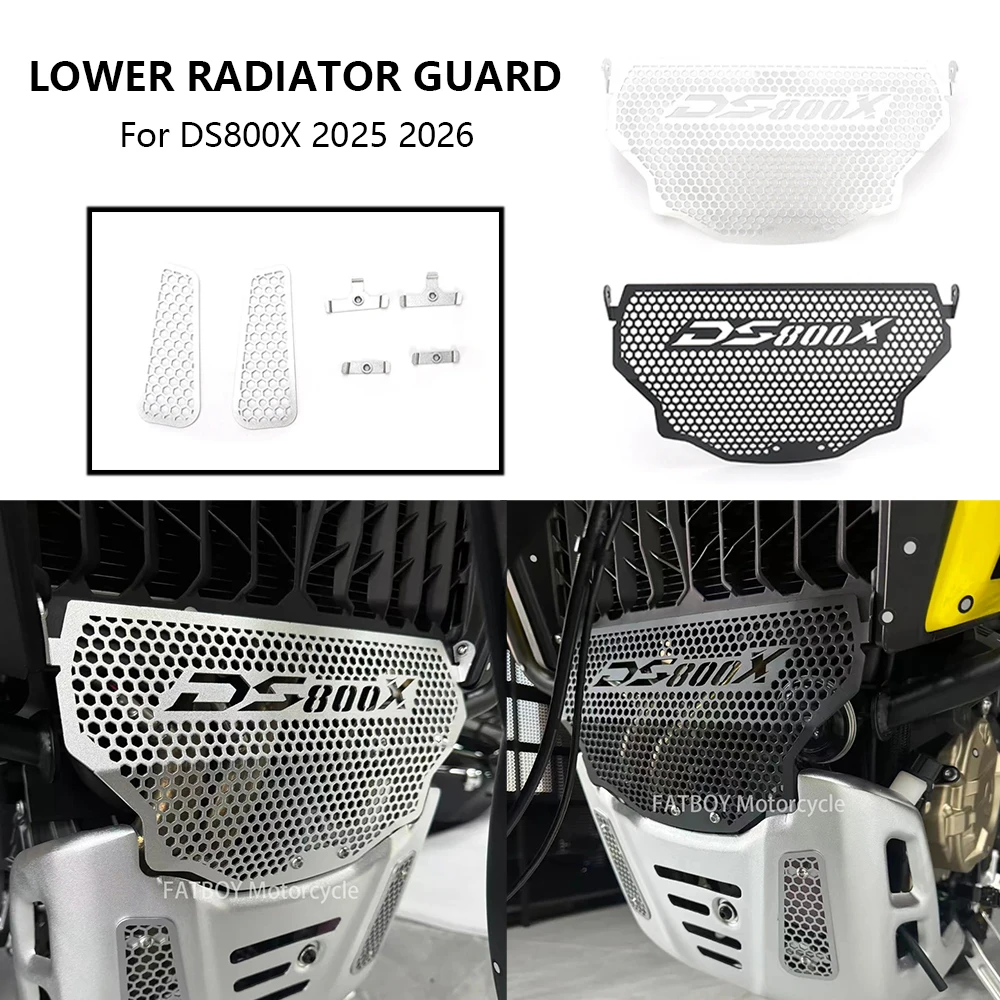 For Voge DS 800 X 2025 2026 New Motorcycle Accessories Lower Radiator Grille Cover Sump Guard Underbody Protection Shield Kits