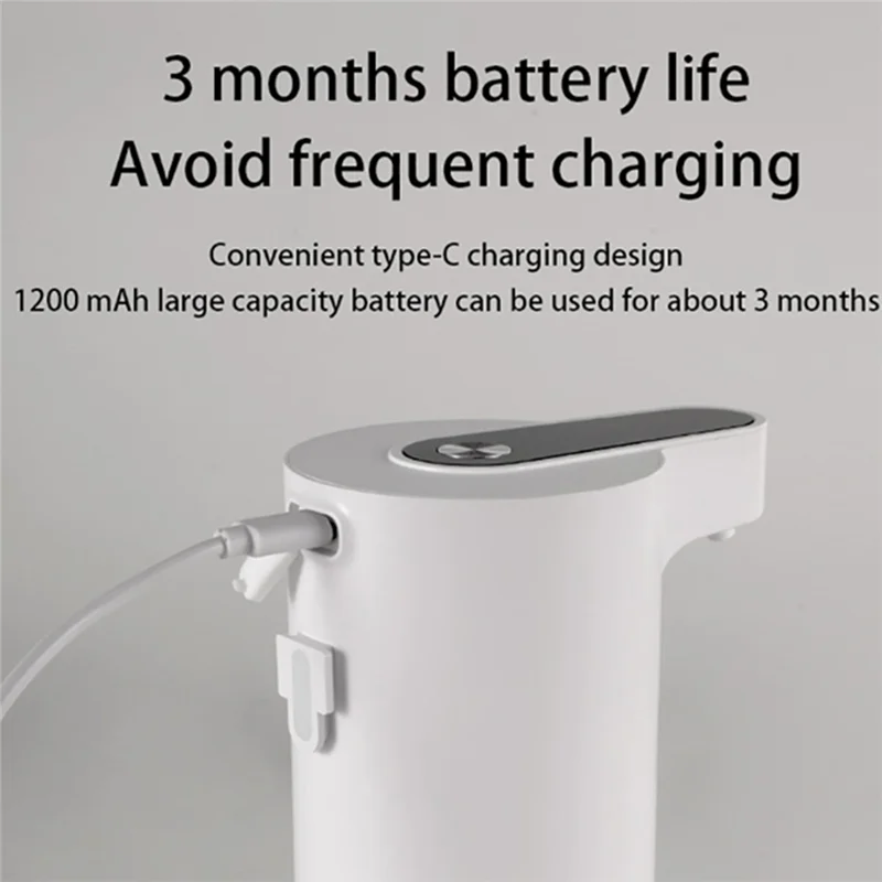 

ABRS-Automatic Induction Foam Washing Machine Charging Hand Sanitizer Machine Kitchen Soap Dispenser Wall Mounted Sensor