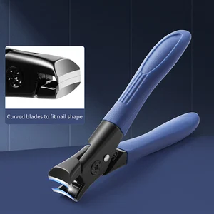 Große Öffnungsnagelschneider, grauer Nagel -Sideboard, dicke Nägel für ältere, langlebige Maniküre 10 Hauptverkäufe Macy Remover - №10