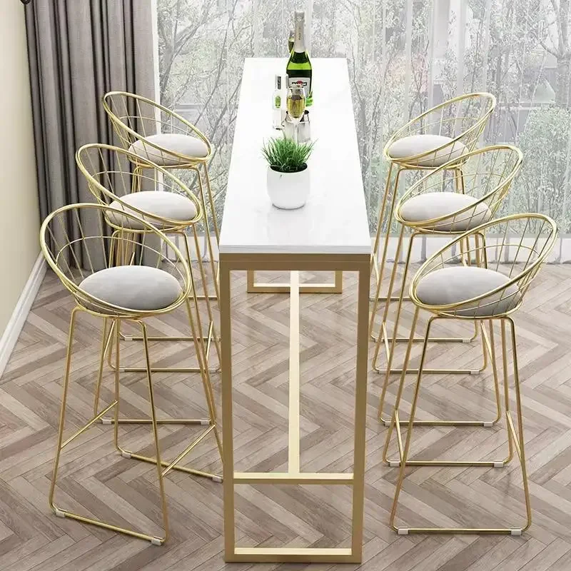 Home Bar Table Furniture Counter Liquor Standing Kitchen High Accessories Modern Restaurant Tables Bartafel En Stoelen Wine