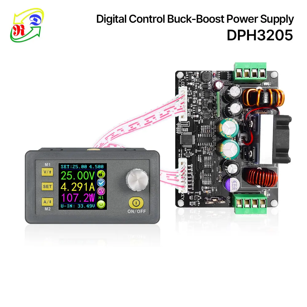 RD DPH3205 Buck-boost converter Constant Voltage current Programmable digital control Power Supply color LCD voltmeter 32V 5A