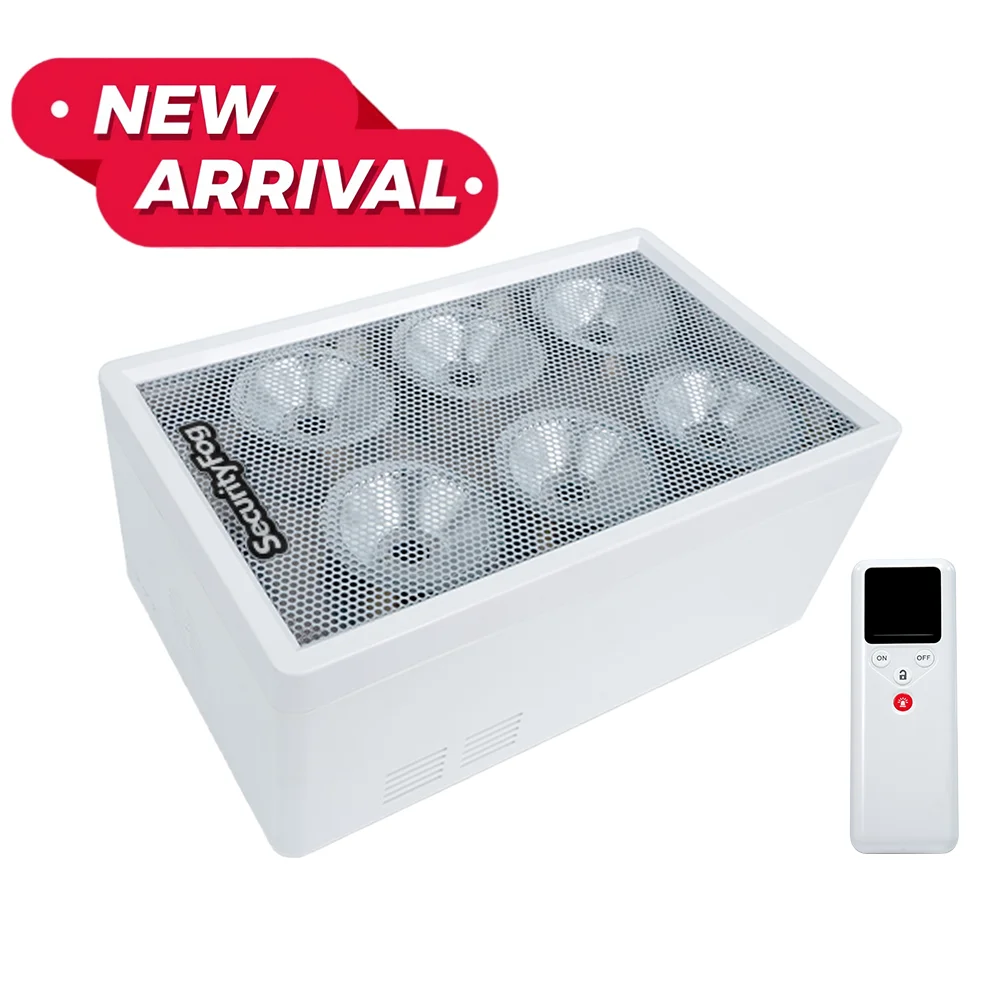 The Smart Home System Is Connected to the Alarm System Smoke Generator Property Protection High Output Anti-Theft Fog System