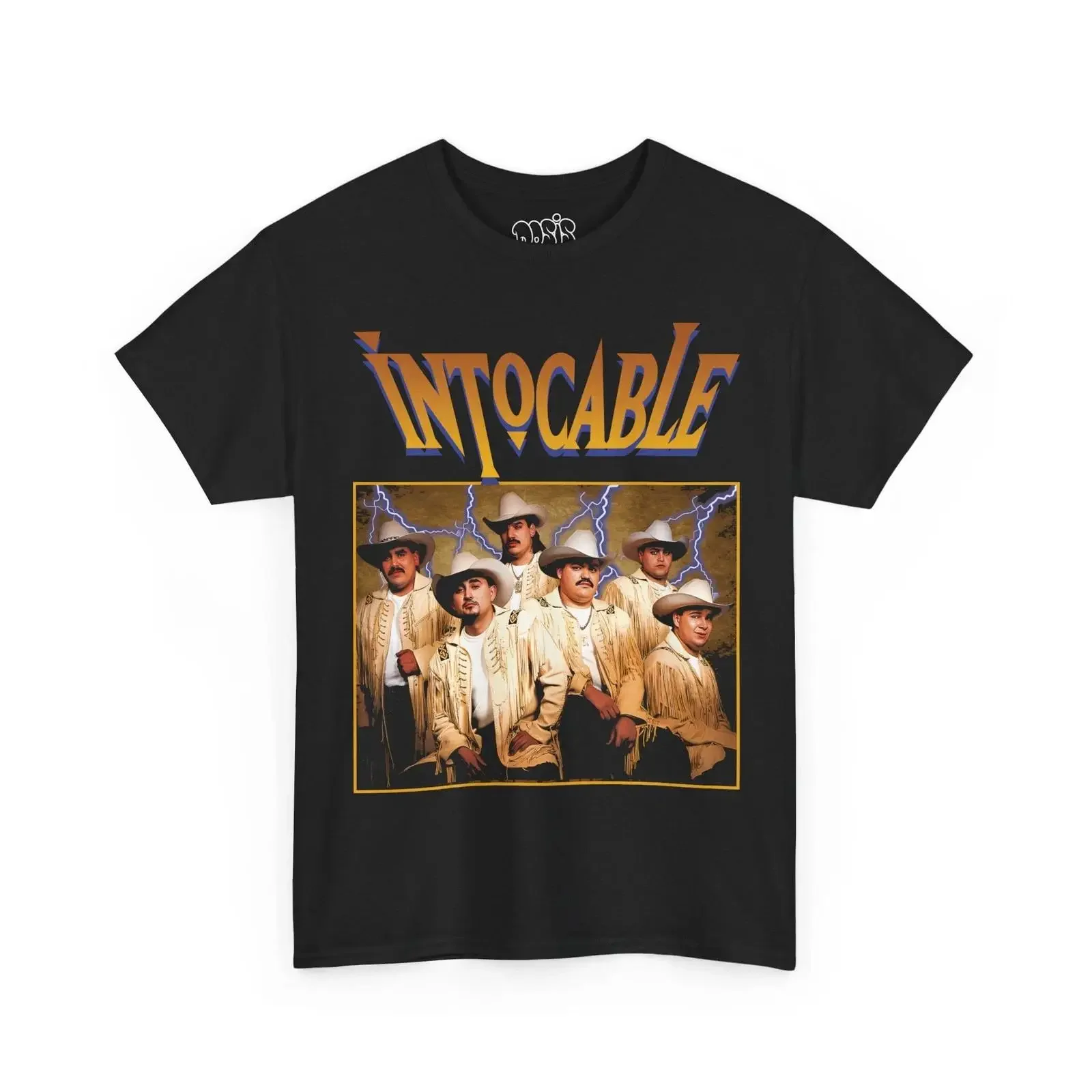 Intocable Vintage Retro T Shirt Fan Regional Te vintage Washed Casual Stretched Slightly Versatile Soft designer clothes