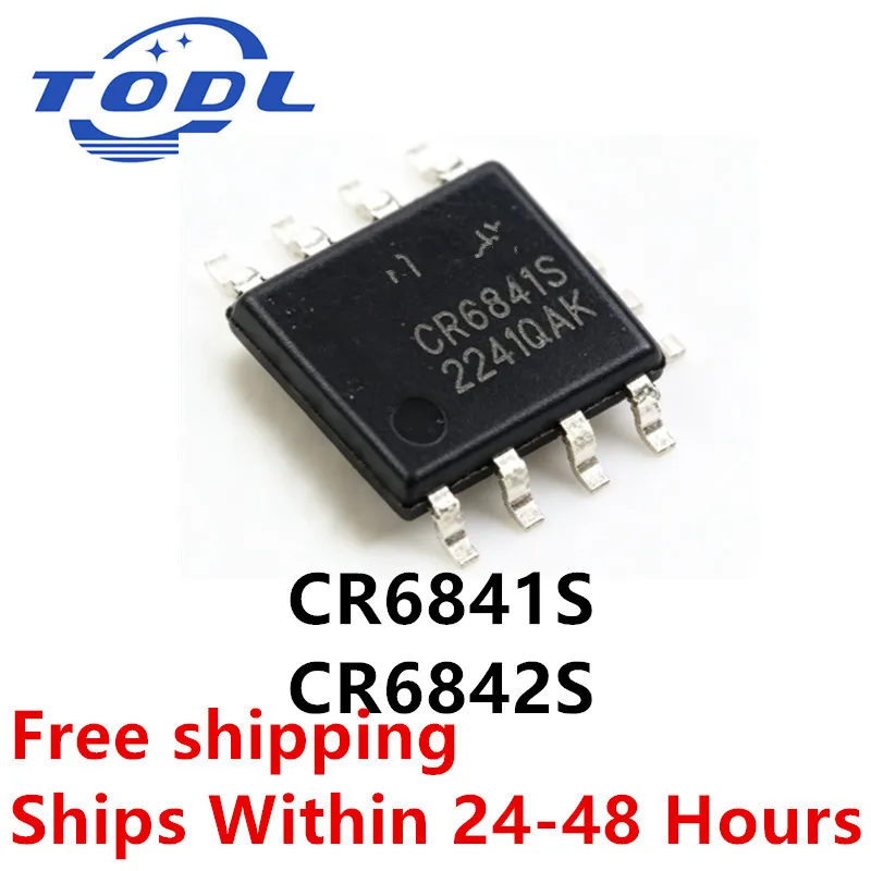 (10piece)100% New CR6841  CR6841S CR6842S CR6842 sop-8