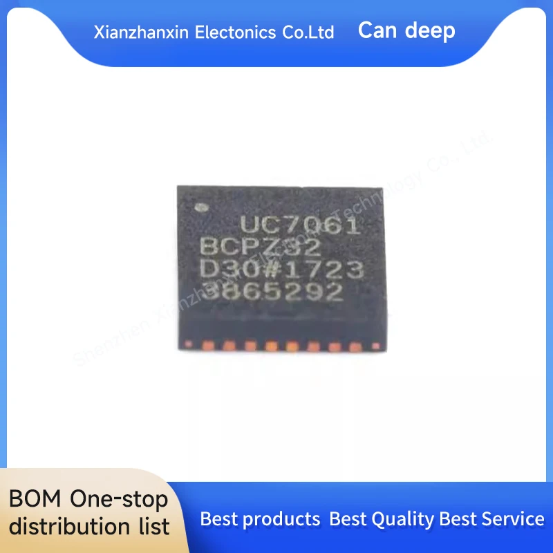 1PCS/LOT ADUC7061BCPZ32 UC7061BCPZ32 LFCSP32 Precision analog microcontroller dual-channel ADC