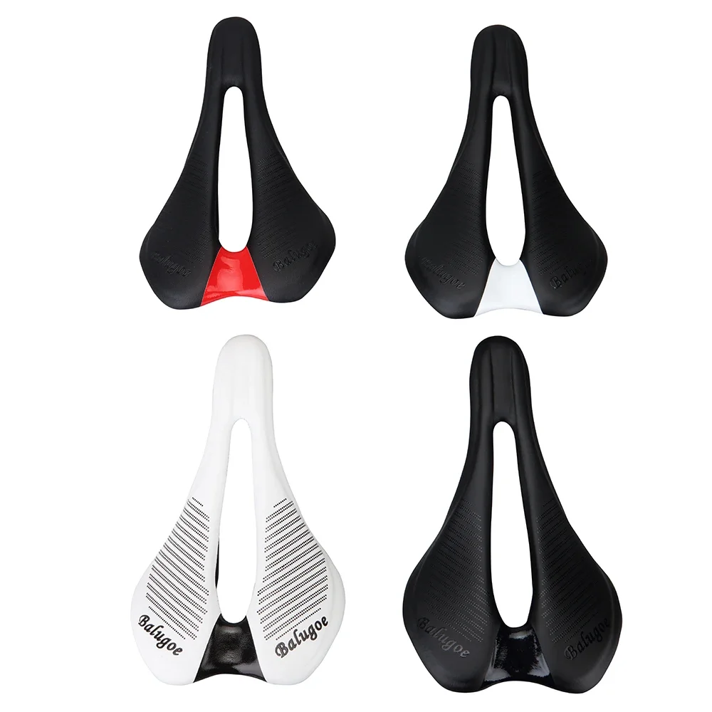 New Bicycle Comfort Leather Saddle, MTB, Mountain Bike, Cycling, Seat Cushion, Pad, BALUGOE