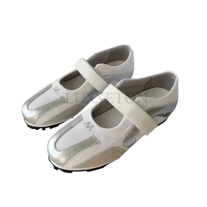 Mary Jane Shoes Round Toe Buckle Casual Bar Breathable and Comfortable Women Sneakers Sweet and Cool Functional Style