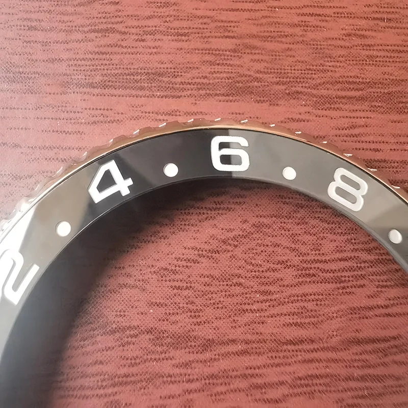 Black Gray Color Ceramic watch Bezel For RLX GMT 126710grnr 126710 Watches, High qualilty watch parts