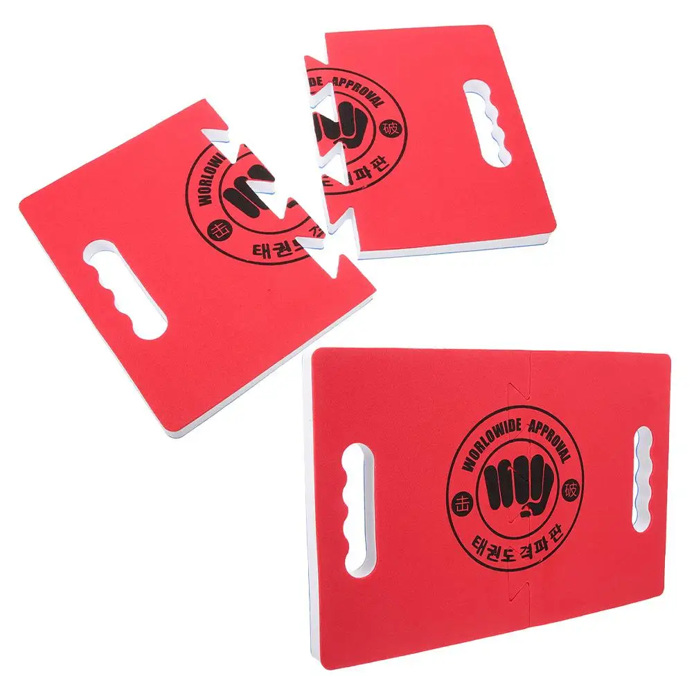 

2Pcs Breaking Boards Reusable Punching Taekwondo Training Foam Wooden Martial Supplies LongLasting Durable Portable