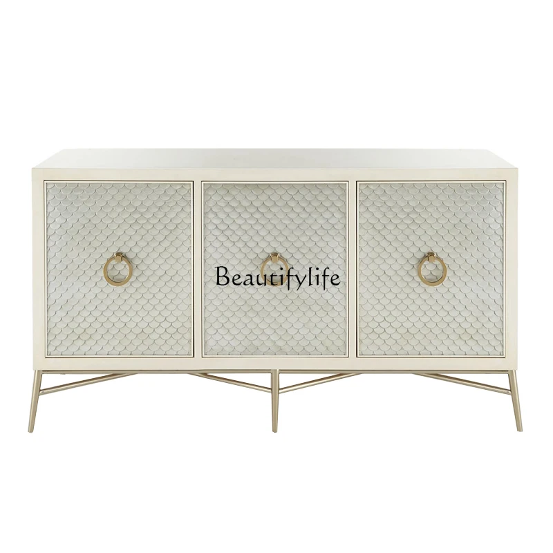 

Nordic American European porch cabinet storage living room modern simple decoration door cabinet