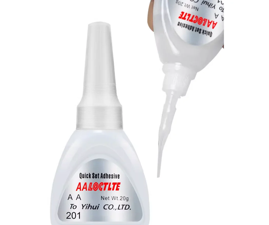 FOR AALOCTLTE 201 Epoxy Adhesive Curing Agent 20g Two Part High Strength Glue Metal Plastic Electronic Component Bonding Repair