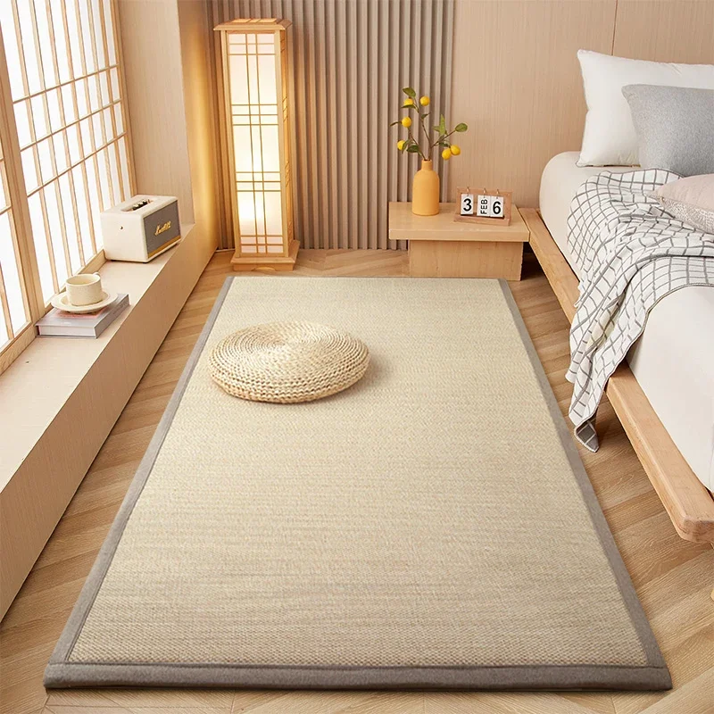 Bamboo Weaving Floor Mattress, Comfortable Tatami Mat, Thickened Sponge Mattress Pad, Breathable Design