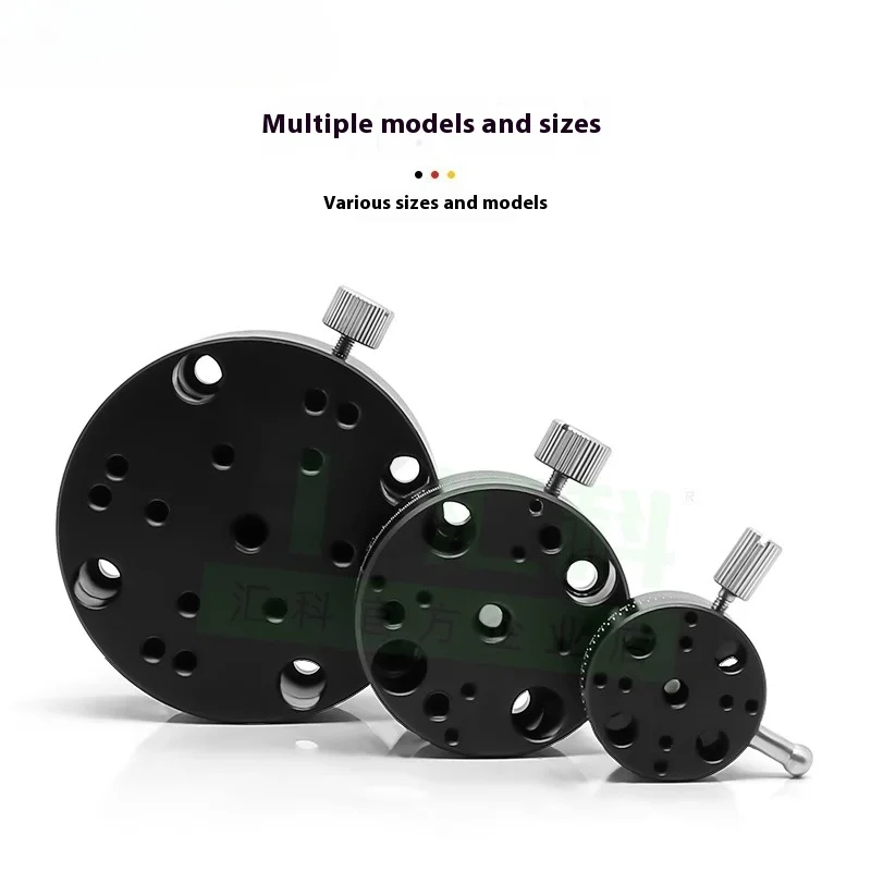 

High-Precision REG25 40 60 R-Axis Rotary Micro-Adjustment Stage Knob-Feed Positioning Platform for Optical Alignment Model