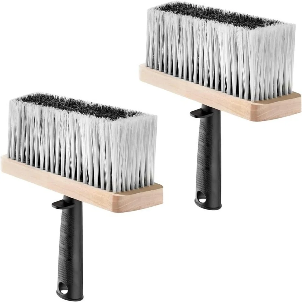 White Wooden WallPaste Brush For Easy Wall Hanging And Dust Removal Home Cleaning Renovation Tools