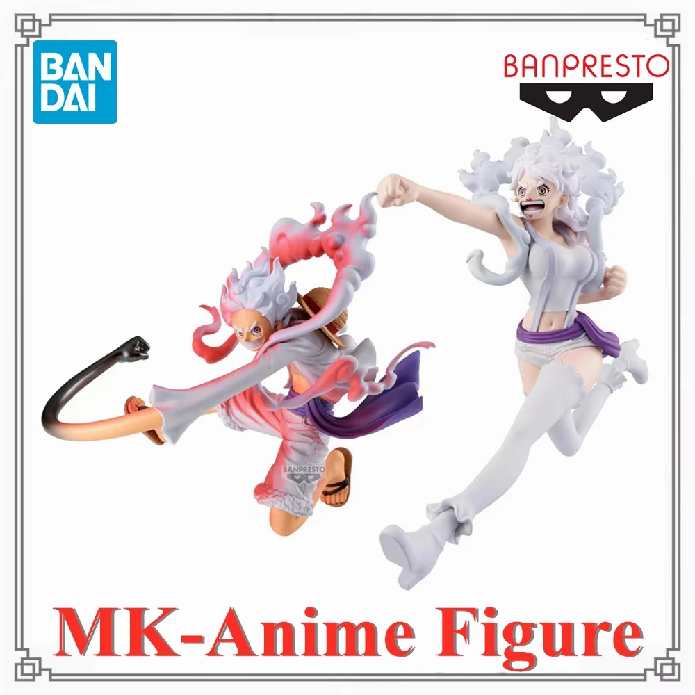 

BANDAI Original BRC One Piece Monkey D. Luffy Gear 5, специальная версия. Ювелирные изделия Бонни Аниме Фигурки Фигурка Игрушки из ПВХ Рисунок