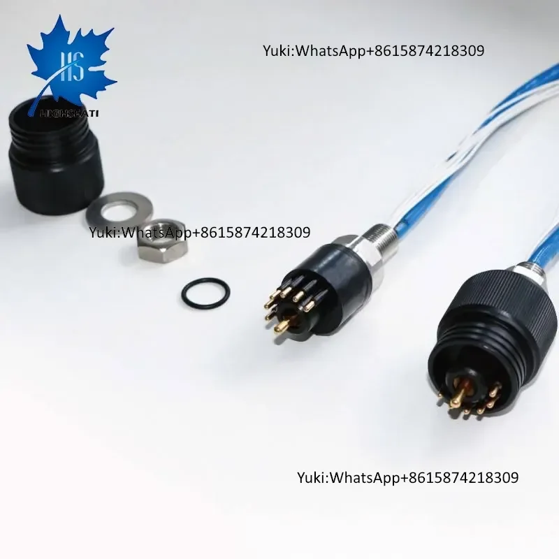 High Voltage Titanium Housing Waterproof Connector for Remote Control