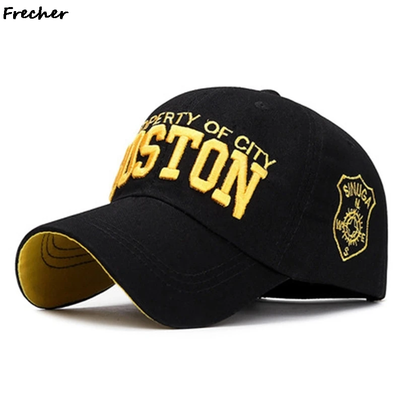 Unisex Letter Embroidery Baseball Caps Rock Hip Hop Visors Cap Fashion Street Snapback Hat Basketball Football Leisure Casquette