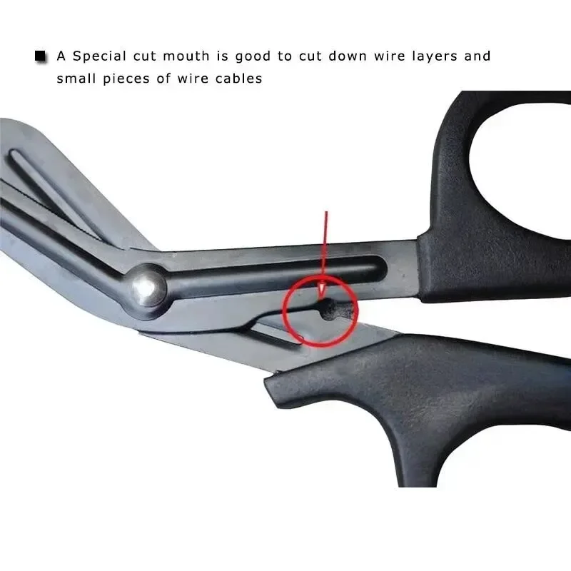Medische Schaar Paramedicus EMT Rescue Overleven Schaar Trauma Wond Noodbehandeling Gaas Ehbo Tactische Shear Survival