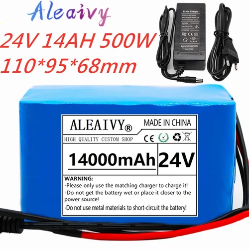 새로운 24V 14Ah 6S5P 18650 리튬 이온 배터리 팩 25.2v 14000mAh 전기 오토바이 전기 충전식 리튬 이온 배터리 팩