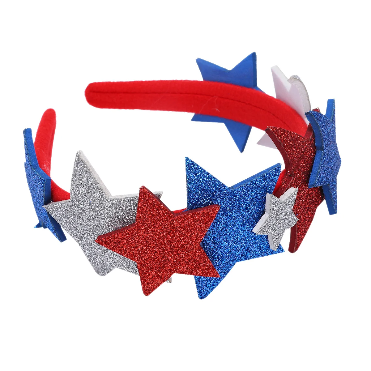 

Pentagram Star Hair Hoops Lightweight Chic Headdress Party Supplies Us Independence Day Headbands Hair Accessories