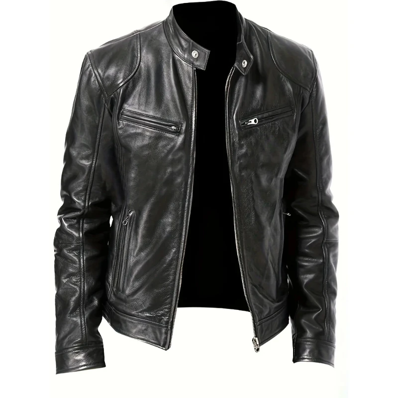 Jacket Winter Sweat-shirt Waterproof Windbreaker Mens Fashion Luxury Clothing Men's Spring Jackets Men's Leather Coats