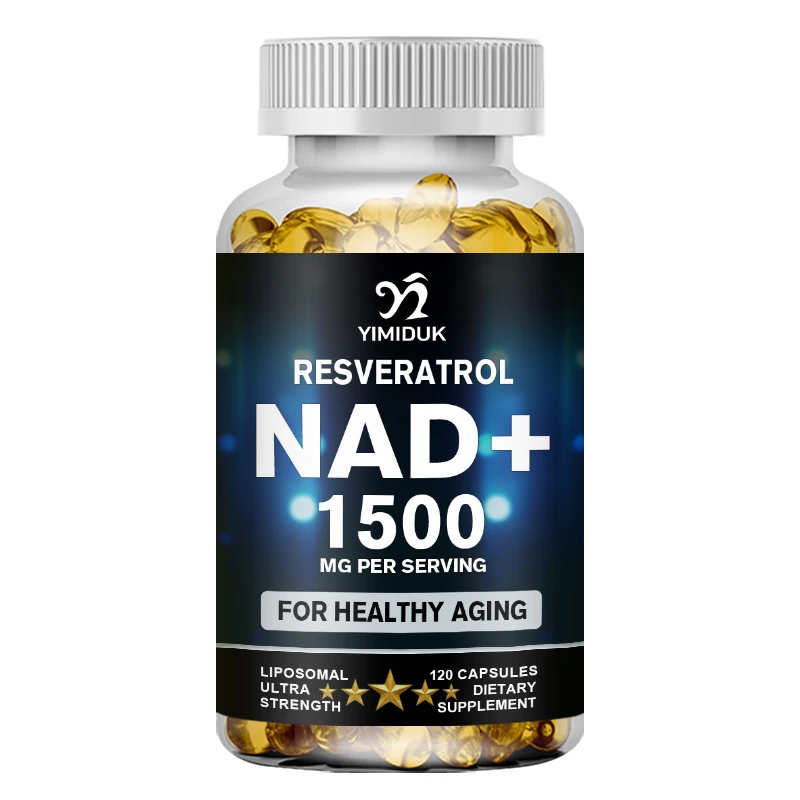 

NAD+ Resveratrol - Anti-Aging, Promotes Cellular And Skin Health, Cell Energy, And Repair Of Healthy Aging
