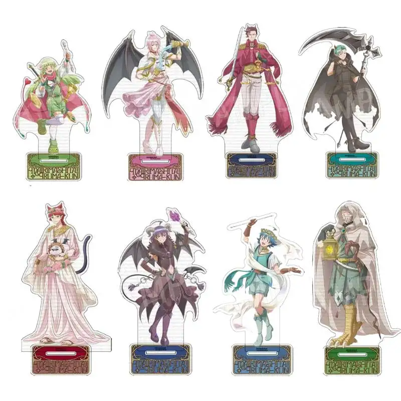 

Anime Mairimashita! Iruma-kun Peripherals AGF2025 Suzuki Iruma Figure Acrylic Stand Clara Standing Palte Asmodeus Alice Toys Boy