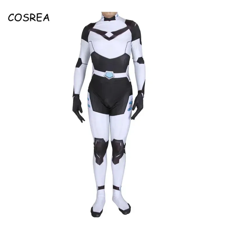 AA wat Voltron Cosplay Difensore dell'Universo Tutina Adulto Full Body Spandex Vestito Costume Costumi di Halloween per Gli Uomini 2025 Nuovo