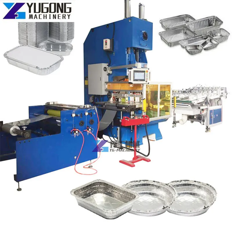 Utilizzo del processo dello strumento contenitore in foglio di alluminio/piatto/vassoio che fa macchina macchine per la produzione di contenitori