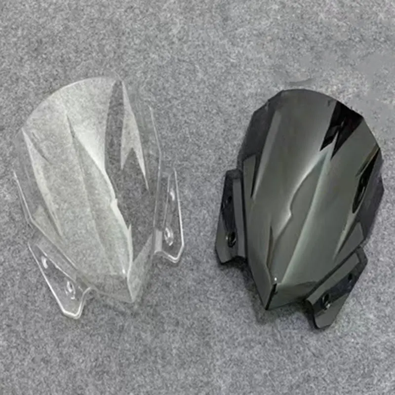 For Kawasaki Z650 Z 650 2017 2018 2019 Motorcycle Windscreen Screen Wind Deflectors Double Bubble Windshield