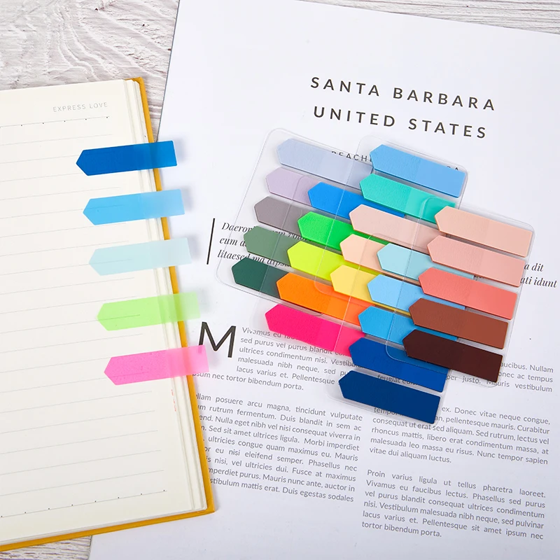 Morandi ملاحظات لاصقة ملونة ، منصات مذكرة ، المرجعية ذاتية اللصق ، ملصقا ، القرطاسية الطلاب ، اللوازم المكتبية المدرسية ، 100 ورقة