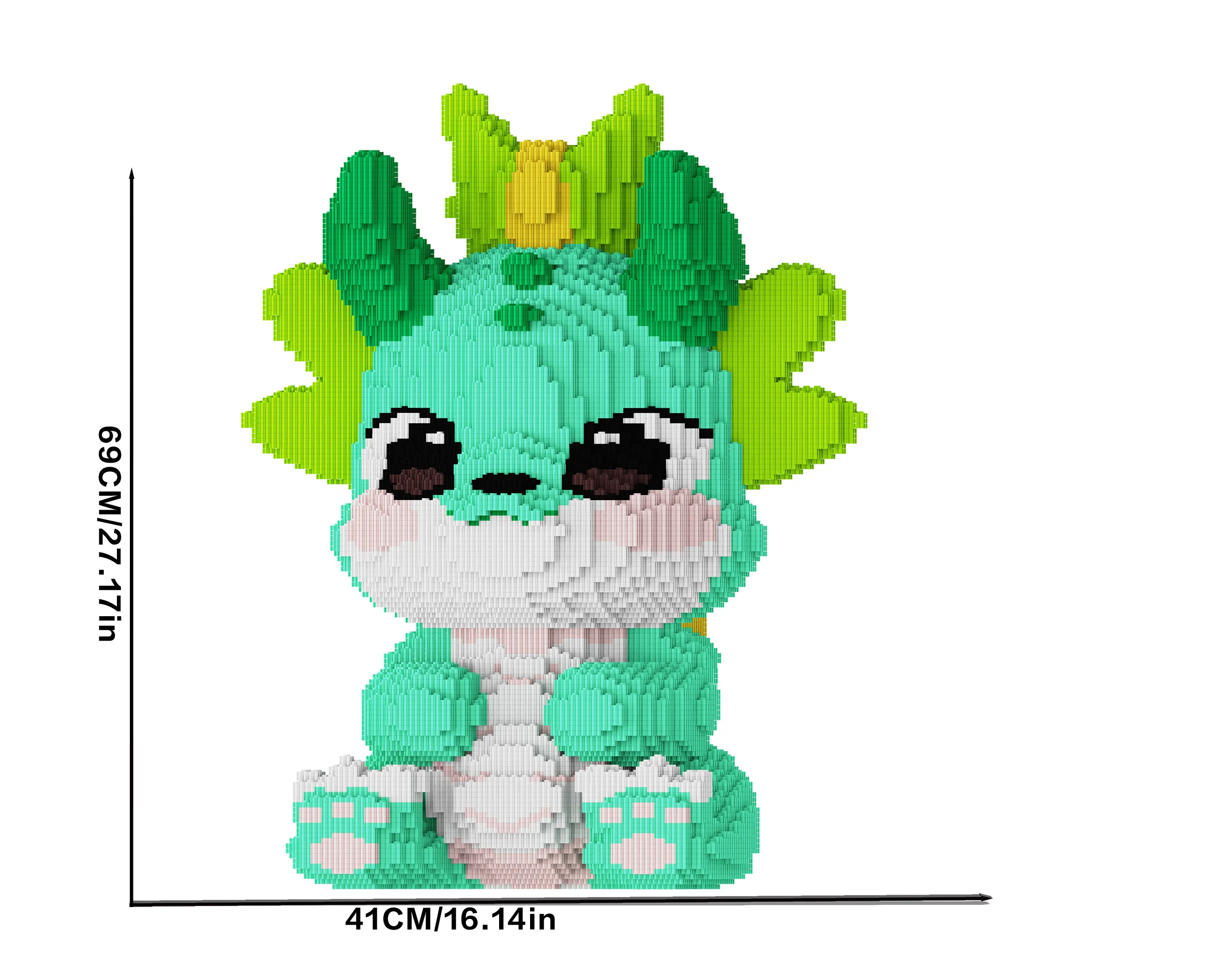 30128 قطعة من مكعبات بناء نموذج Baby Dragon DIY، مكعبات بناء تعليمية إبداعية، مصممة للمراهقين والكبار #6