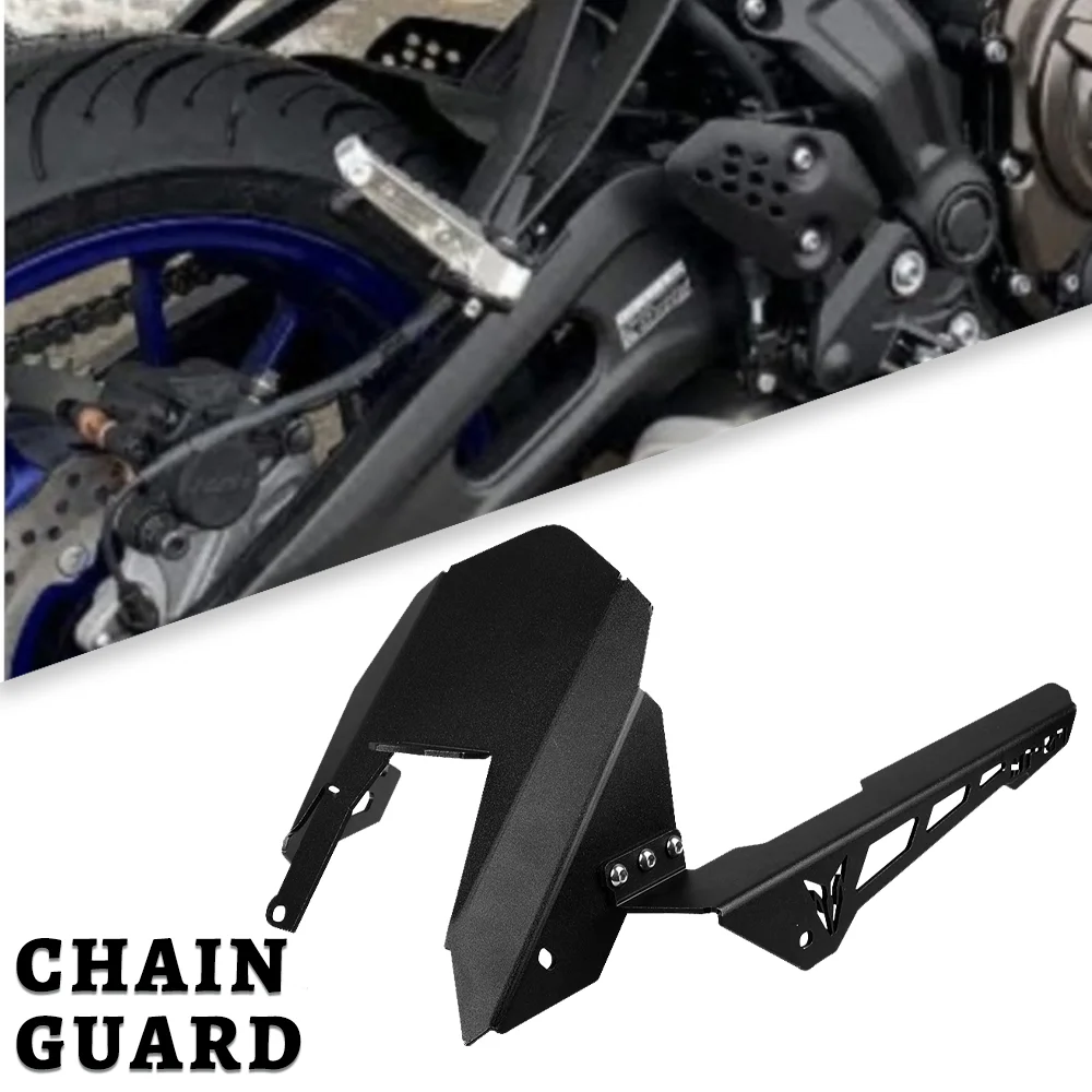 

Motorcycle Accessories Rear Wheel Drive Chain Guard Cover Protection For Yamaha MT-07 FZ-07 2013-2023 XSR700 Tracer 7 Tracer700