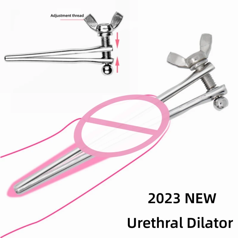 Metal Penis Plug Sex Toys For Men Adjustable Urethral Dilator Insert Urethral Rod Horse Eye Stick Male Stimulation Masturbator18