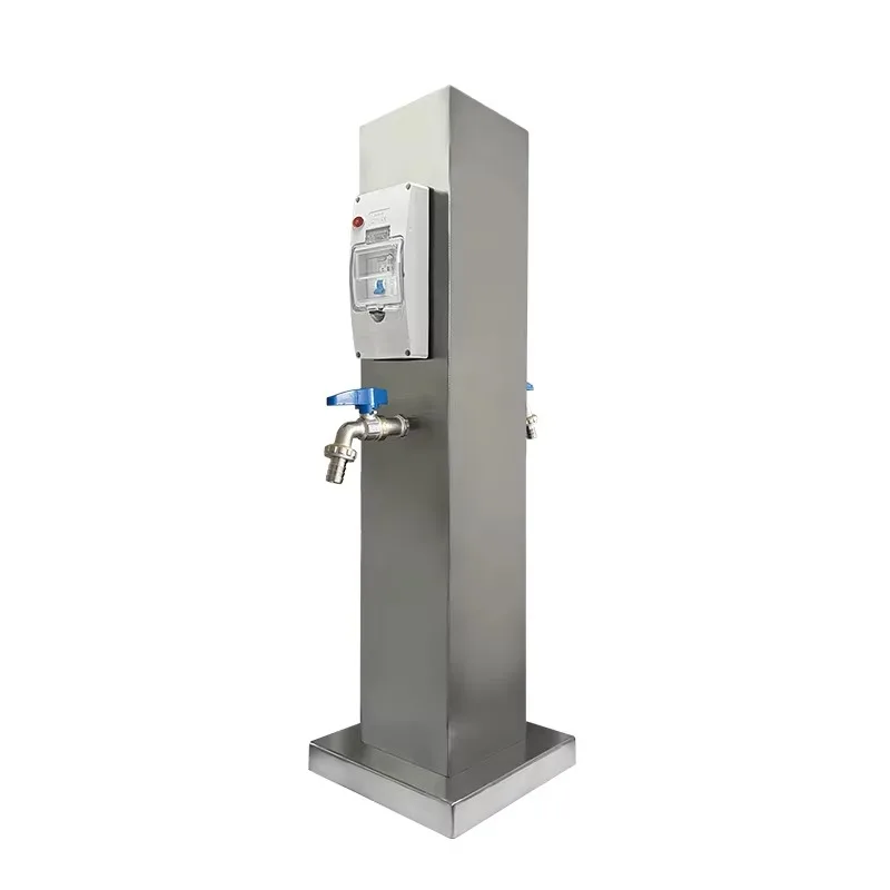 Courtyard Garden 304 Stainless Steel Water and Power Supply Pile Outdoor Waterproof Socket Column Household Waterproof Switch